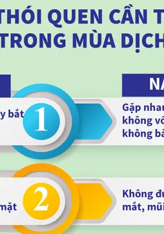 Những thói quen cần thay đổi trong mùa dịch COVID-19