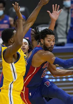 Derrick Rose rời Detroit Pistons để trở lại New York Knicks