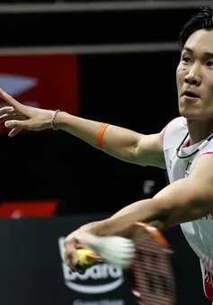 Kento Momota, Viktor Axelsen, Antonsen... giành quyền vào tứ kết Giải cầu lông toàn Anh