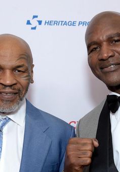 Công bố thời điểm màn tái đấu Tyson - Holyfield