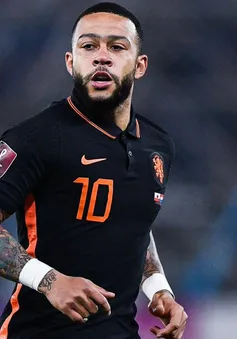 Memphis Depay lập cú đúp, ĐT Hà Lan thắng đậm Gibraltar tại vòng loại World Cup 2022