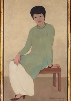 Bức họa "Portrait de Mademoiselle Phuong" giá 3,1 triệu USD có gì đặc biệt?
