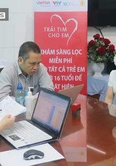 1.600 trẻ tại Bắc Ninh được khám sàng lọc tim bẩm sinh miễn phí