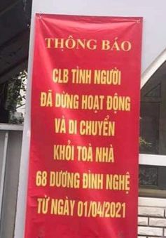 CLB Tình người rời trụ sở chính, đóng hotline