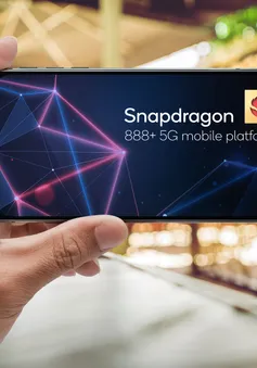 Qualcomm trình làng phiên bản cải tiến dòng chip cao cấp Snapdragon 888 Plus