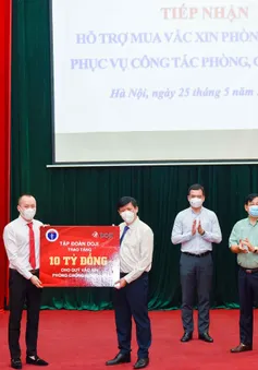 DOJI và TPBank trao tặng 20 tỷ đồng vào Quỹ Vaccine phòng COVID-19