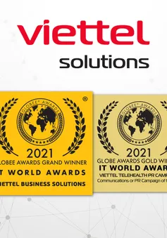 Viettel Solutions thắng lớn tại IT World Awards 2021