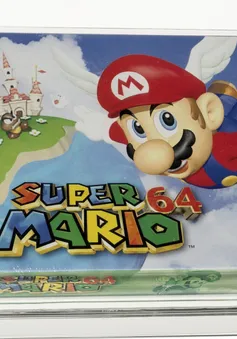 Băng điện tử Super Mario 64 còn nguyên niêm phong được bán với giá hơn 1,5 triệu USD