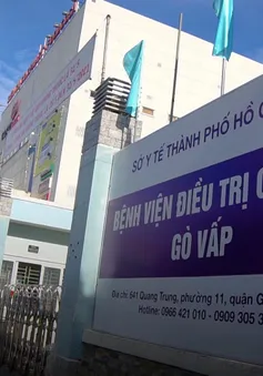 Bên trong khu điều trị bệnh nhân COVID-19 tại Gò Vấp