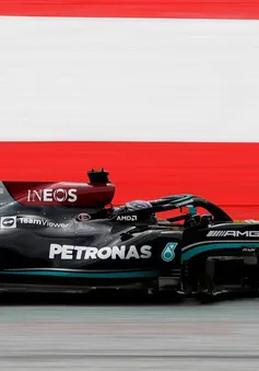 Lewis Hamilton đạt thành tích tốt nhất tại buổi chạy thử GP Áo