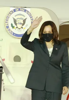 Phó Tổng thống Hoa Kỳ Kamala Harris bắt đầu chuyến thăm Việt Nam