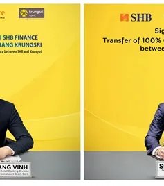 SHB chuyển nhượng 100% vốn tại SHB Finance cho ngân hàng Thái Lan