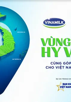 Vinamilk tiếp nối chiến dịch “Bạn khỏe mạnh, Việt Nam khỏe mạnh” với dự án “Vùng xanh hy vọng”