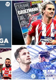 Kết thúc kỳ chuyển nhượng mùa hè châu Âu với nhiều bất ngờ: Griezmann trở lại Atletico