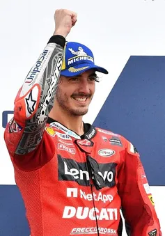 Francesco Bagnaia về nhất tại GP San Marino