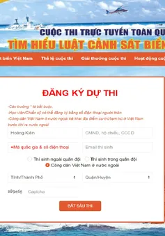 Gần 300.000 người tham gia Cuộc thi “Tìm hiểu Luật Cảnh sát biển Việt Nam"