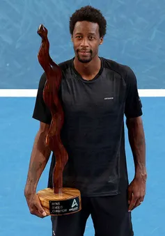 Gael Monfils vô địch giải quần vợt Adelaide International 2022