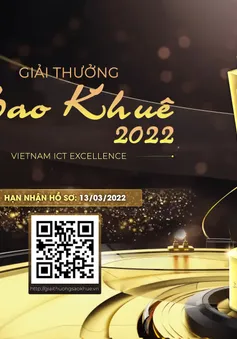 Giải thưởng Sao Khuê 2022 chính thức nhận hồ sơ đăng ký