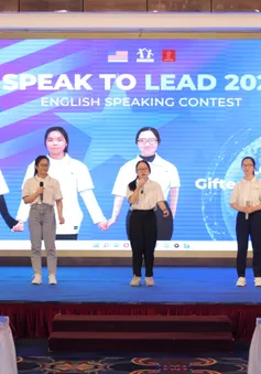 Học sinh Quảng Trị vô địch cuộc thi hùng biện tiếng Anh Speak to Lead