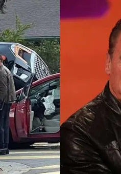 "Kẻ hủy diệt" Arnold Schwarzenegger liên quan đến một vụ đâm xe liên hoàn