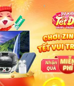 Tết Đầy ZingPlay: Miễn phí quà và code xuyên Tết cho game thủ