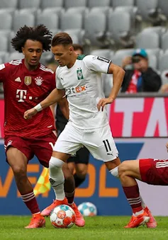 Bất chấp thiếu người vì COVID-19, Bayern Munich tự tin có 3 điểm trước M'Gladbach