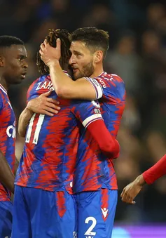 Đá sớm vòng 12 Ngoại hạng Anh: Crystal Palace đánh bại Wolves