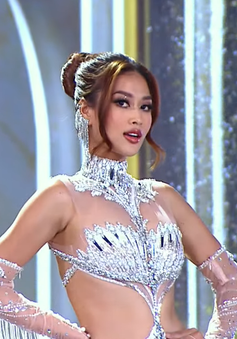 Thiên Ân bứt phá trong đêm Bán kết Miss Grand International 2022