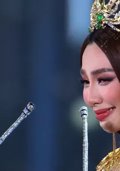 Thùy Tiên "bắn" 4 thứ tiếng trong giây phút kết thúc nhiệm kỳ Miss Grand International