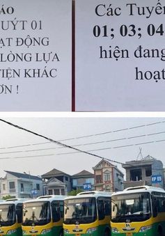 Vĩnh Phúc: Nhiều tuyến xe bus dừng hoạt động, lái xe bị nợ lương nhiều tháng