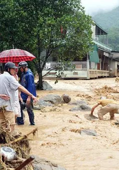 Tập trung khắc phục thiệt hại sau trận lũ quét ở Kỳ Sơn, Nghệ An