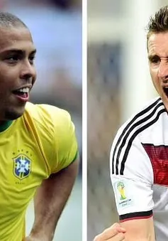 Top 10 cầu thủ ghi bàn nhiều nhất lịch sử World Cup | Ronaldo "béo" chỉ xếp thứ 2