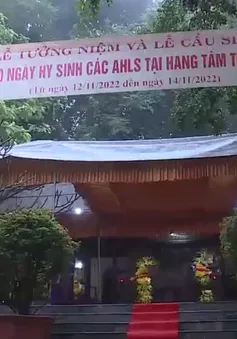 Tưởng niệm 50 năm ngày hy sinh các anh hùng liệt sĩ tại hang Tám Cô và đường 20 - Quyết Thắng