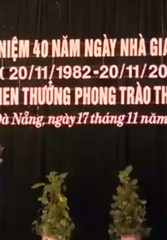 Trường THPT Lê Quý Đôn ( Đà Nẵng) kỷ niệm 40 năm ngày Nhà giáo Việt Nam