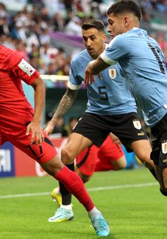 Bảng H World Cup 2022 | Uruguay 0-0 Hàn Quốc: Dứt điểm kém may mắn!