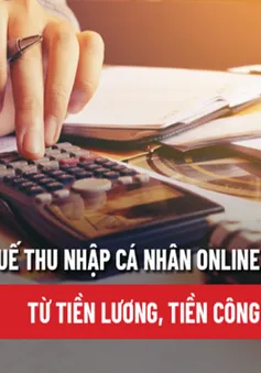 Công cụ tính thuế thu nhập cá nhân online từ tiền lương, tiền công