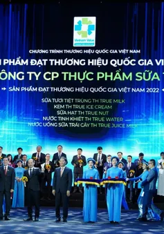 Thương hiệu quốc gia: Vinh danh 5 nhóm sản phẩm của Tập đoàn TH