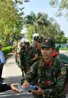 Kiên Giang: Bộ đội lên đường về giúp dân đón Tết