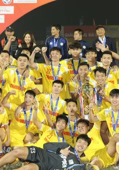 Chung kết U21 quốc gia 2022: Hà Nội lần thứ 6 vô địch