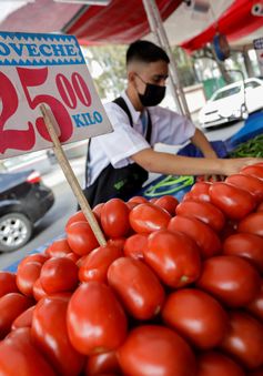 Lạm phát ở Mexico tăng trở lại vào đầu tháng 2