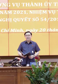 Phát triển TP Hồ Chí Minh thành trung tâm tài chính quốc tế, giữ vững vai trò đầu tàu kinh tế cả nước