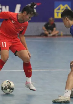 ĐT nữ futsal Việt Nam tăng cường khối lượng tập luyện và thi đấu giao hữu