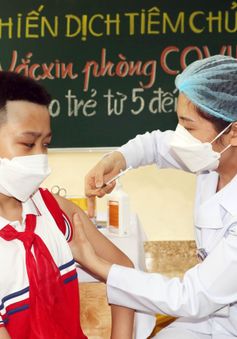 Gần 200 trẻ từ 5 - dưới 12 tuổi đầu tiên ở Việt Nam tiêm vaccine phòng COVID-19