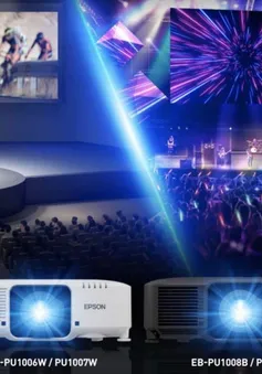 Epson mang đến trải nghiệm hình ảnh rực rỡ và linh hoạt với dòng máy chiếu Laser nhỏ gọn mới
