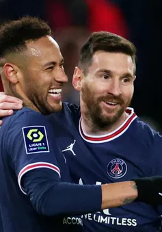 Messi, Neymar và Mbappe toả sáng, PSG thắng tưng bừng Lorient