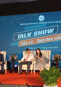 Talk show 'Cửa Lò - Tinh hoa của biển' mở đầu tuần lễ quảng bá Du lịch biển và đặc sản Nghệ An năm 2022