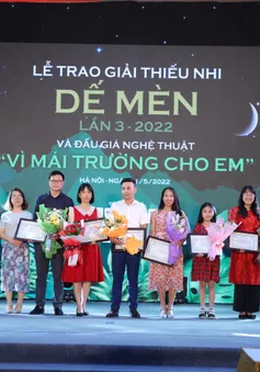 Giải thưởng thiếu nhi Dế Mèn 2022: Không có Giải thưởng Lớn, 5 giải Khát vọng Dế mèn