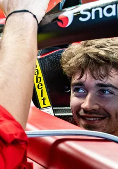 Charles Leclerc nhanh nhất phiên chạy thử GP Azerbaijan