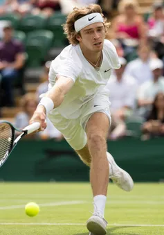 Andrey Rublev bất ngờ dừng bước tại giải quần vợt Halle mở rộng