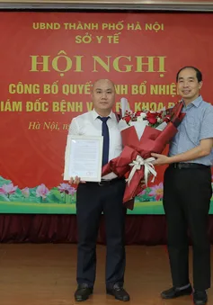 Bệnh viện đa khoa Đức Giang có tân Phó Giám đốc